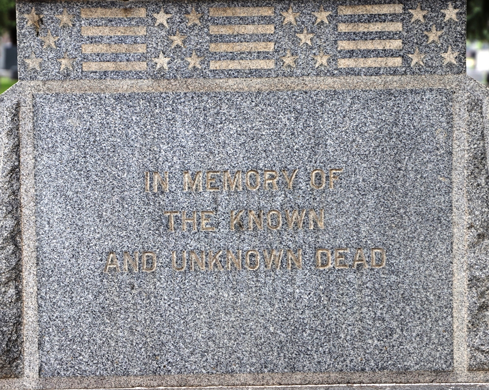 FORT COLLINS G.A.R. CIVIL WAR MEMORIAL STONE B