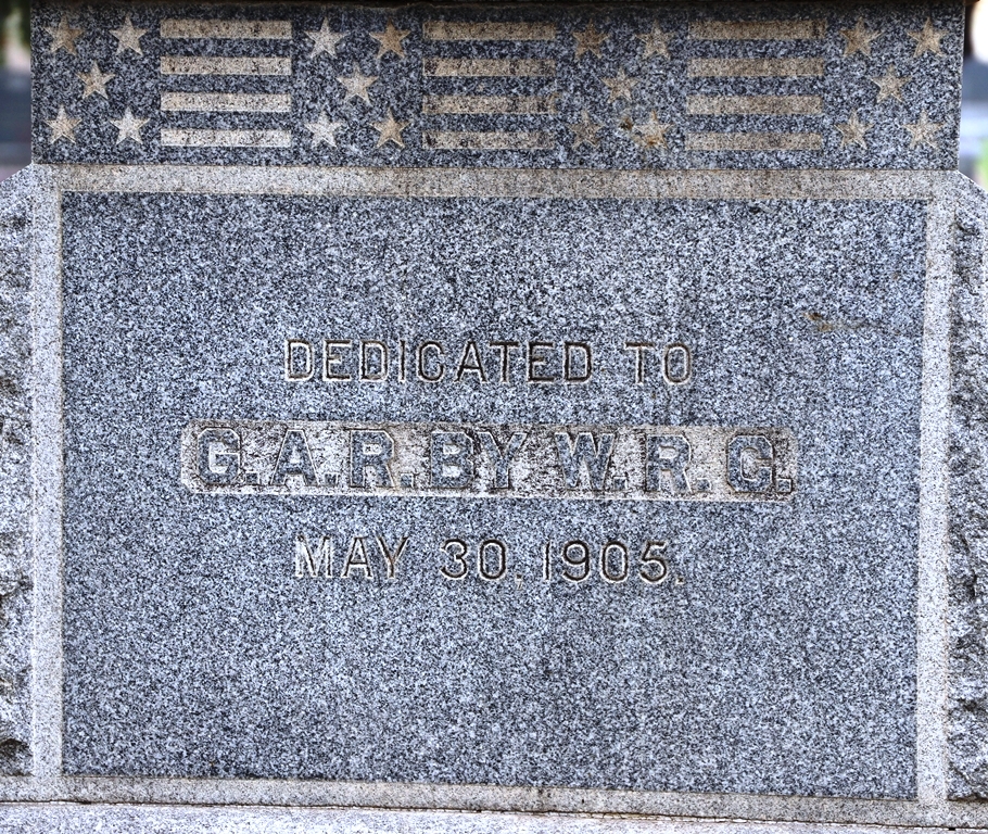 FORT COLLINS G.A.R. CIVIL WAR MEMORIAL STONE A
