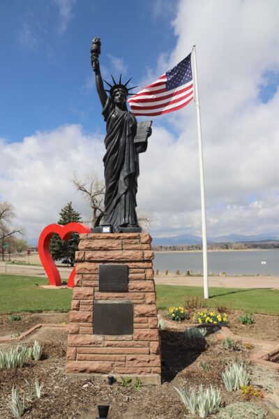 LOVELAND REPLICA OF THE STATUE OF LIBERTY MEMORIAL