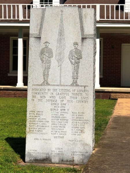 LEPANTO COMMUNITY WAR VETERANS MEMORIAL