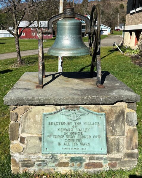 NEWARK VALLEY WAR VETERANS MEMORIAL
