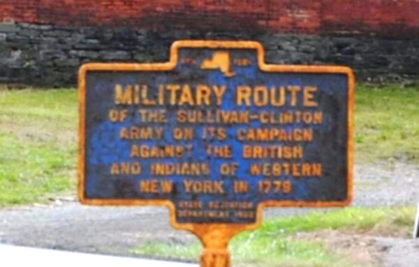 MILITARY ROUTE REVOLUTIONARY WAR MEMORIAL MARKER IV