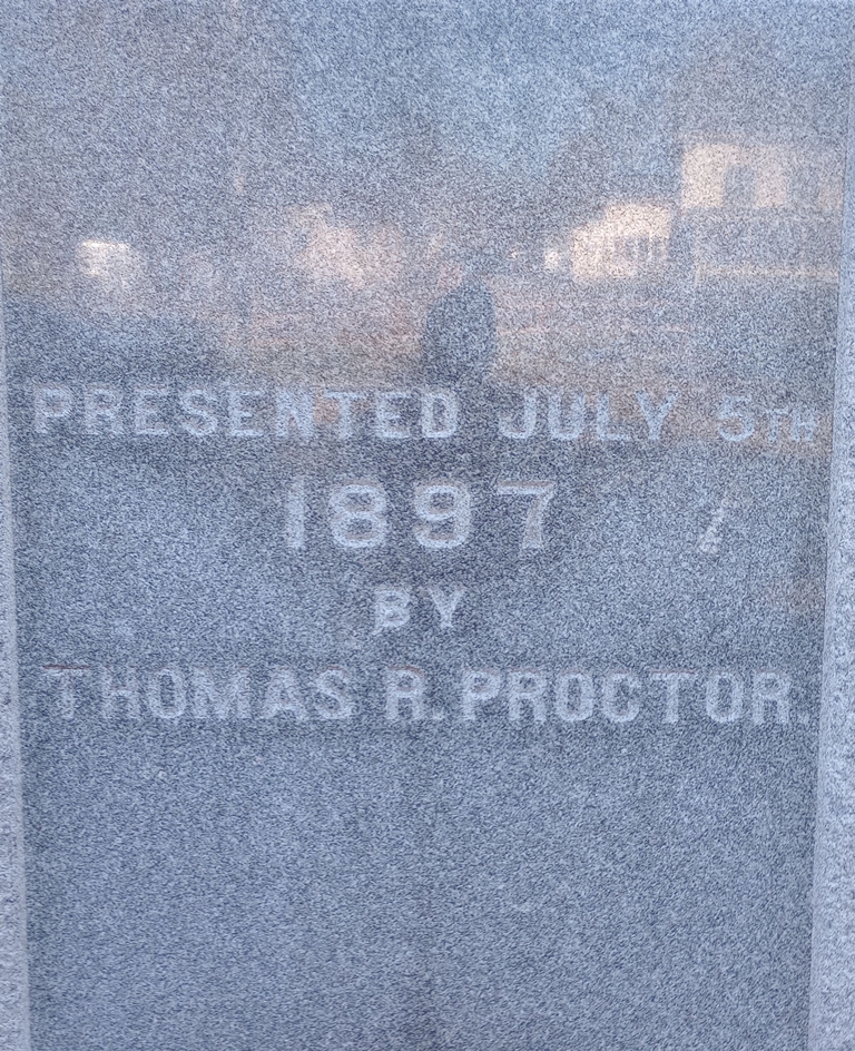 TOWN OF RICHFIELD CIVIL WAR MEMORIAL STONE B