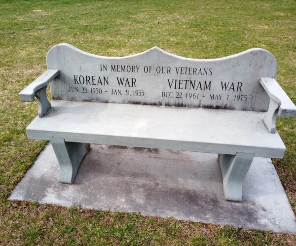 SIDNEY, NY VETERANS MEMORIAL BENCH