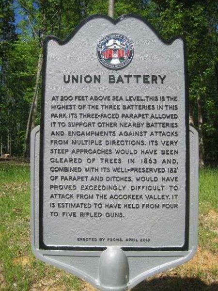 UNION BATTERY WAR MEMORIAL MARKER II