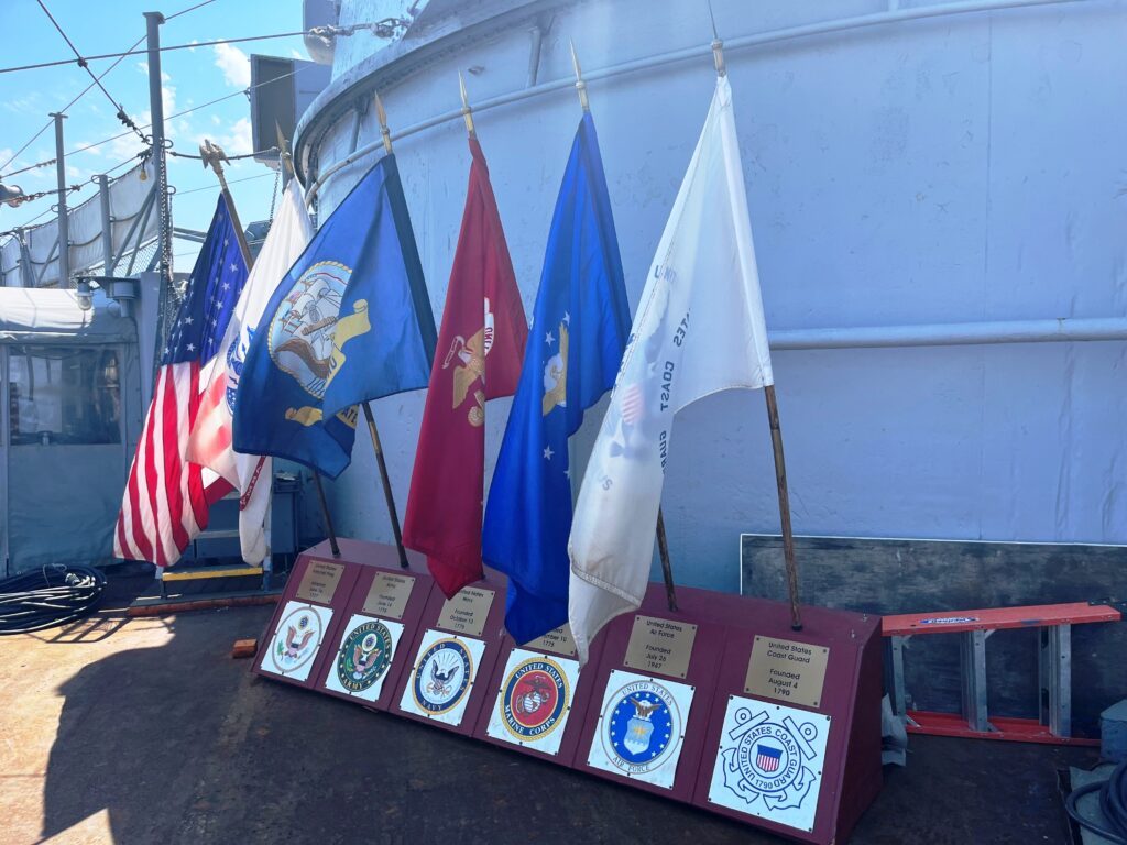 USS NEW JERSEY ARMED FORCES MEMORIAL