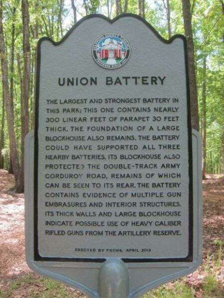 UNION BATTERY WAR MEMORIAL MARKER I