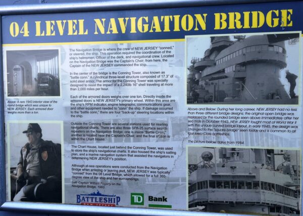 04 LEVEL NAVIGATION BRIDGE MEMORIAL PANEL