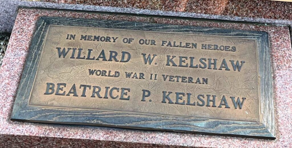 FALLEN HEROES WORLD WAR II MEMORIAL PLAQUE