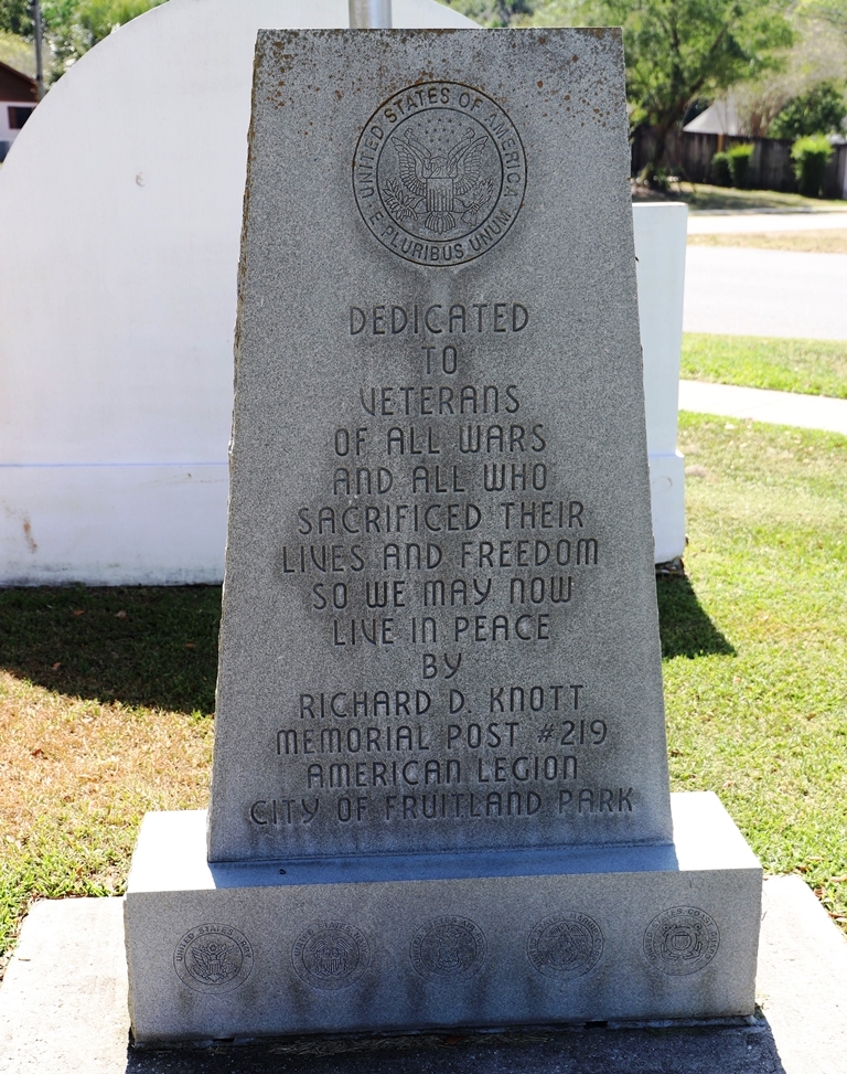 AMERICAN LEGION POST #219 ALL WARS VETERANS MEMORIAL