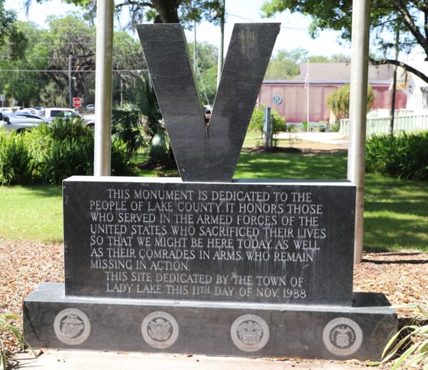 LAKE COUNTY ARMED FORCES VETERANS MEMORIAL