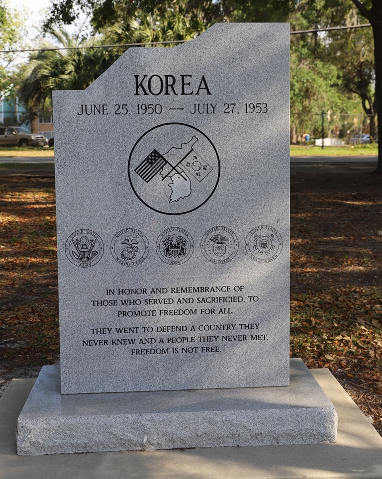 GAINESVILLE KOREA WAR MEMORIAL