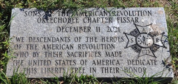 OKEECHOBEE LIBERTY TREE MEMORIAL TABLET