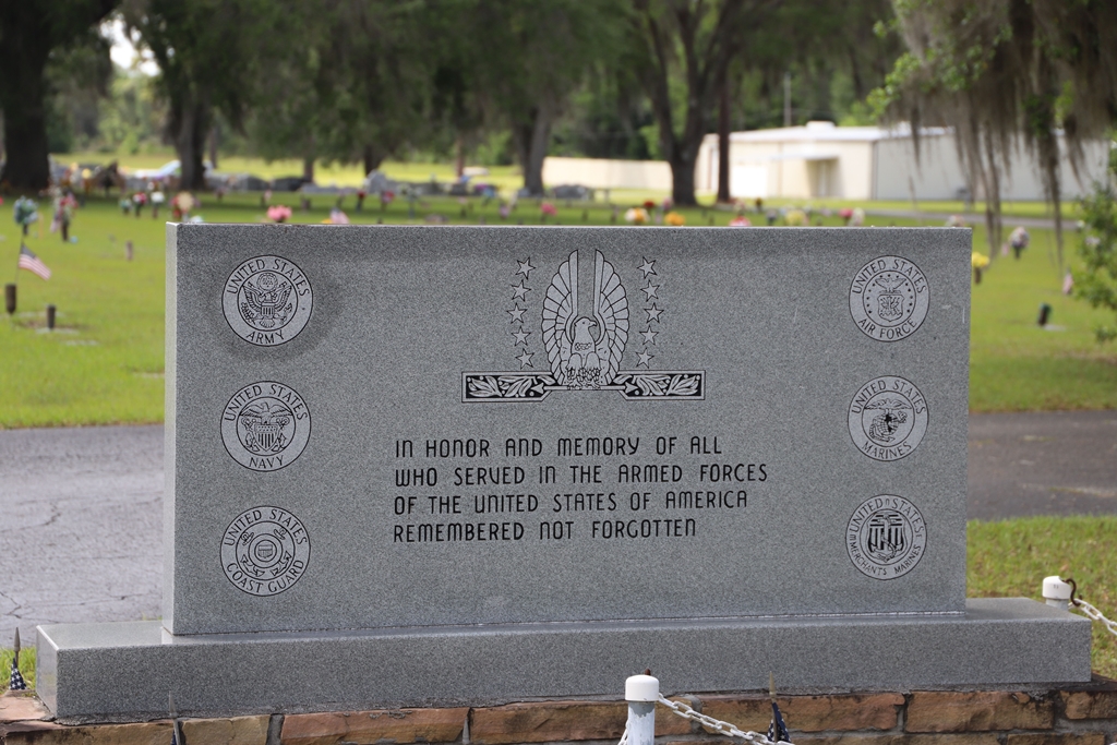 LAKE CITY ARMED FORCES VETERANS MEMORIAL