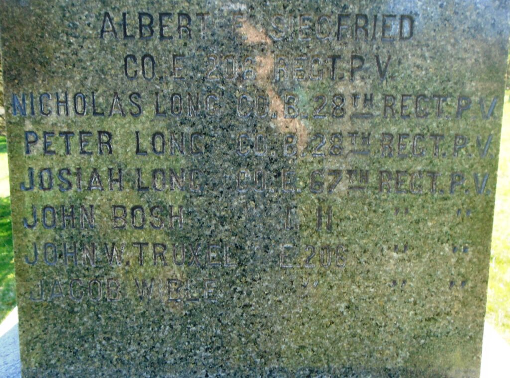 NEW STANTON WAR MEMORIAL STONE B