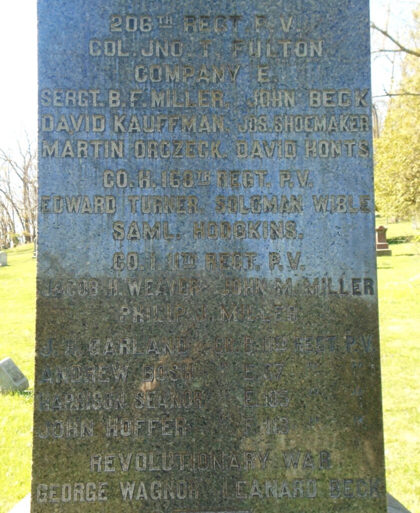 NEW STANTON WAR MEMORIAL STONE A