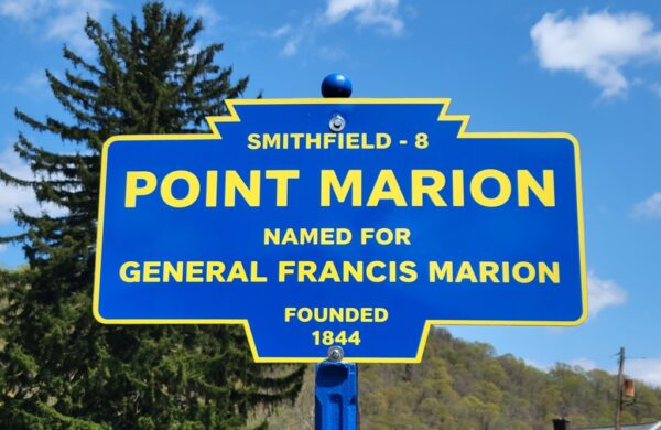 POINT MARION REVOLUTIONARY WAR MEMORIAL MARKER