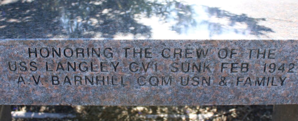 ALAMEDA VETERANS MEMORIAL PARK STONE H