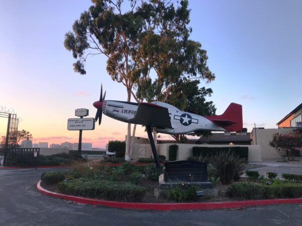 LOS ANGELES TUSKEGEE AIRMEN WAR MEMORIAL AIRCRAFT