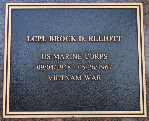 LATHROP VETERAN’S MEMORIAL PLAQUE G