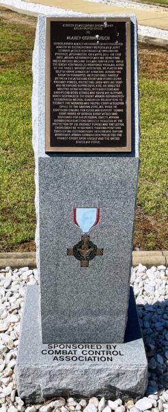 RICHARD B. HUNTER AIR FORCE CROSS CITATION MEMORIAL