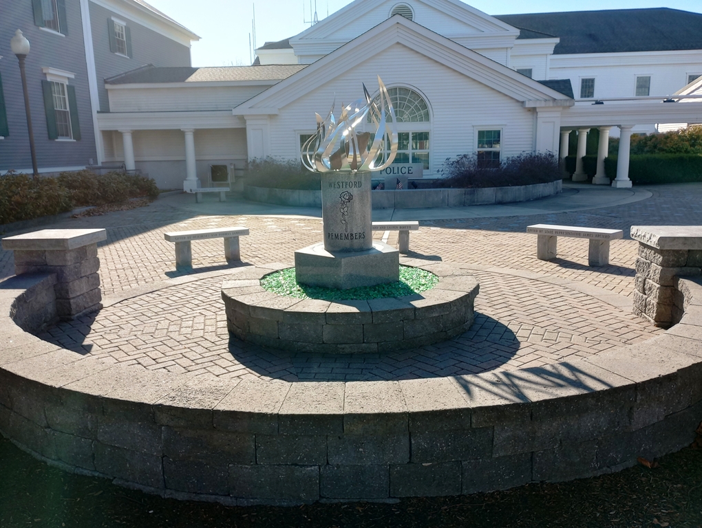 WESTFORD REMEMBERS 9-11 MONUMENT