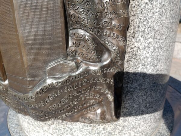 WESTFORD REMEMBERS 9-11 MONUMENT SIDE G