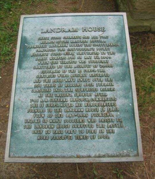 LANDRAM HOUSE WAR MEMORIAL PLAQUE