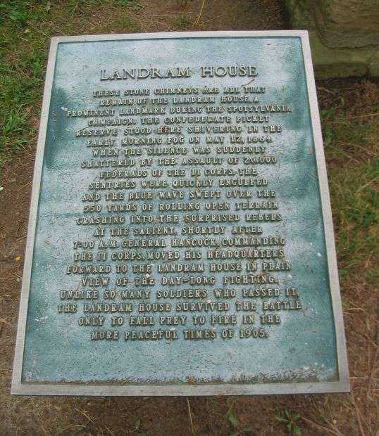 LANDRAM HOUSE WAR MEMORIAL PLAQUE