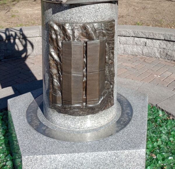 WESTFORD REMEMBERS 9-11 MONUMENT SIDE A