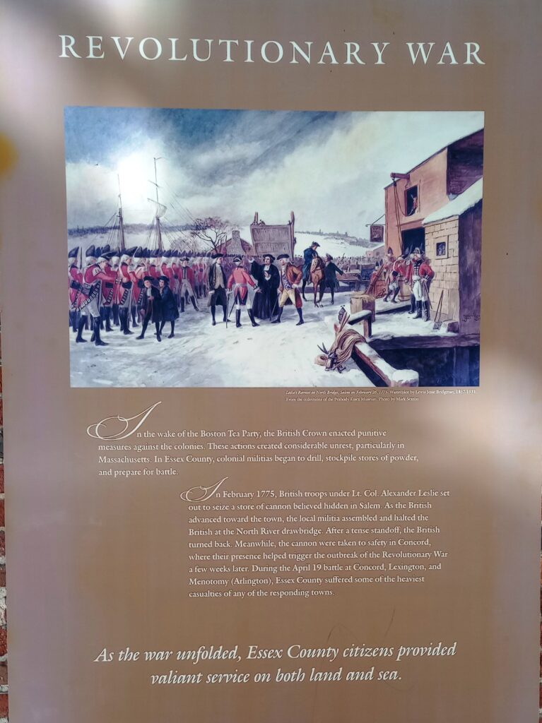 REVOLUTIONARY WAR MEMORIAL PLAQUE SALEM