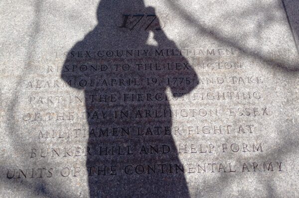 ESSEX COUNTY MILITIAMEN REVOLUTIONARY WAR MEMORIAL SIDEWALK