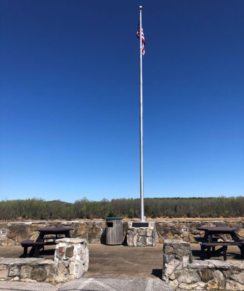CLIFTON WAR VETERANS MEMORIAL FLAGPOLE