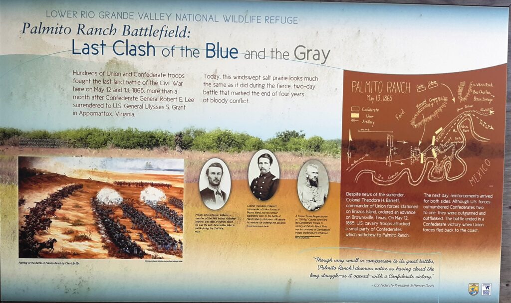 PALMITO RANCH BATTLEFIELD