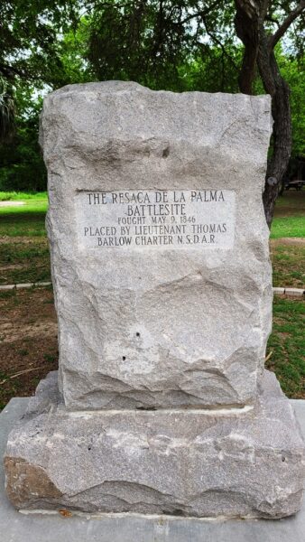 THE RESACA DE LA PALMA BATTLE SITE MEMORIAL