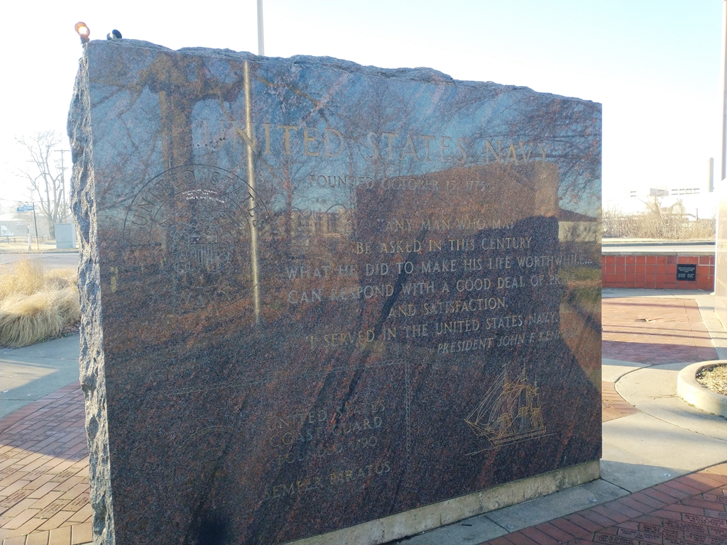 ROBERT L. COOK VETERANS MEMORIAL PLAZA AT ROSE PARK STONE G