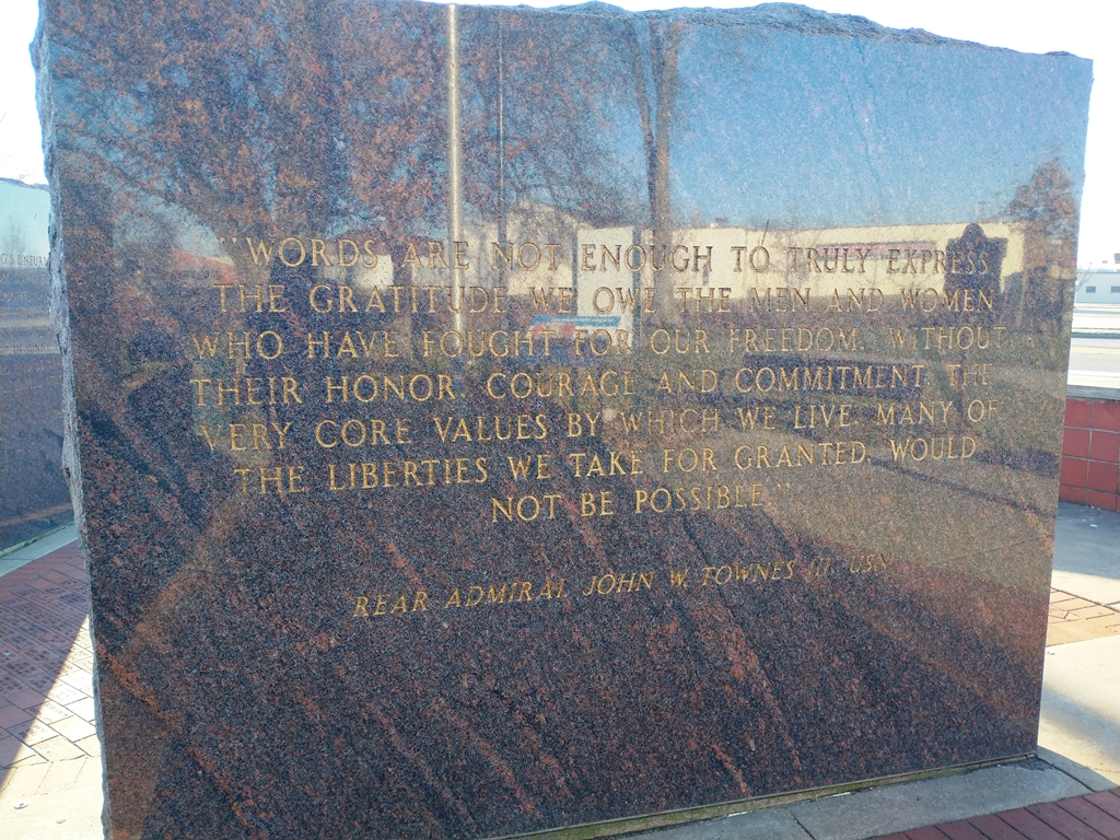 ROBERT L. COOK VETERANS MEMORIAL PLAZA AT ROSE PARK STONE B