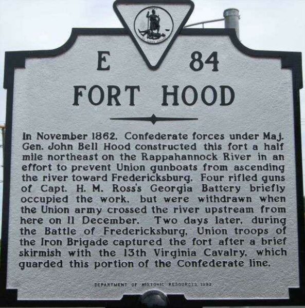 FORT HOOD WAR MEMORIAL MARKER