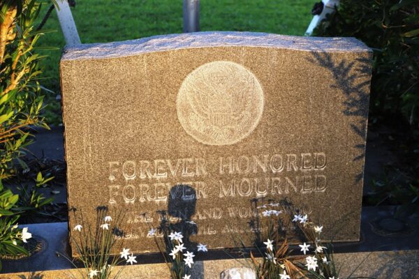 FOREVER HONORED FOREVER MOURNED VETERANS MEMORIAL