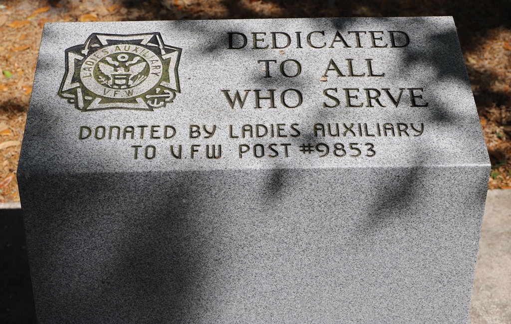 VFW POST #9853 ALL VETERANS MEMORIAL