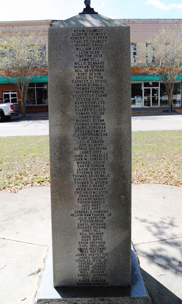 AVON PARK DESERT SHIELD DESERT STORM MEMORIAL SIDE B