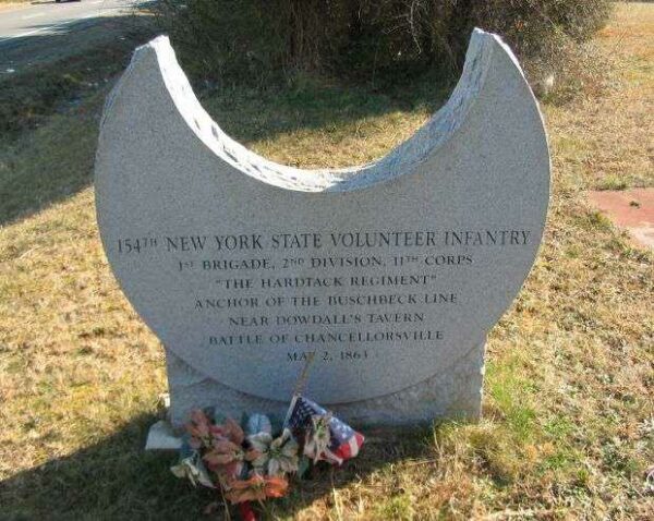 154TH NEW YORK STATE VOLUNTEER INFANTRY WAR MEMORIAL
