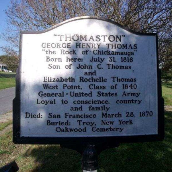 “THOMASTON” WAR MEMORIAL MARKER