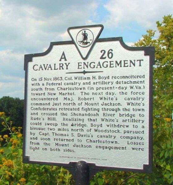 CAVALRY ENGAGEMENT WAR MEMORIAL MARKER III