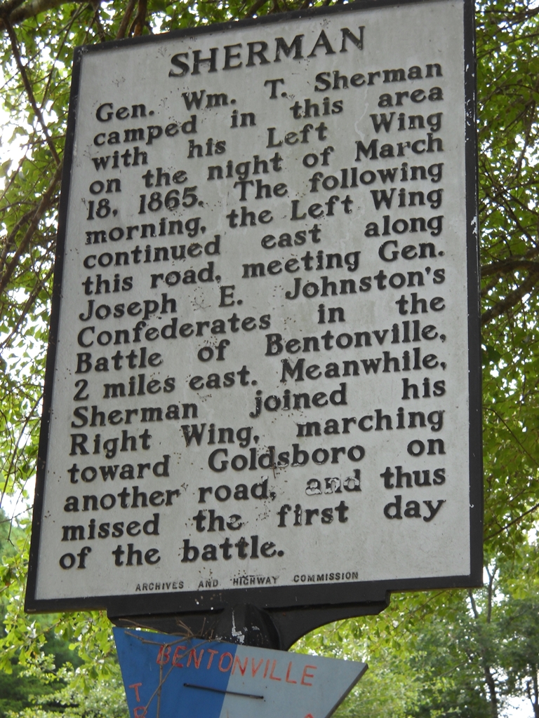 SHERMAN WAR MEMORIAL MARKER