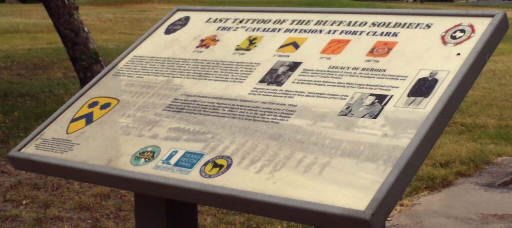 LAST TATTOO OF THE BUFFALO SOLDIERS MEMORIAL PANEL