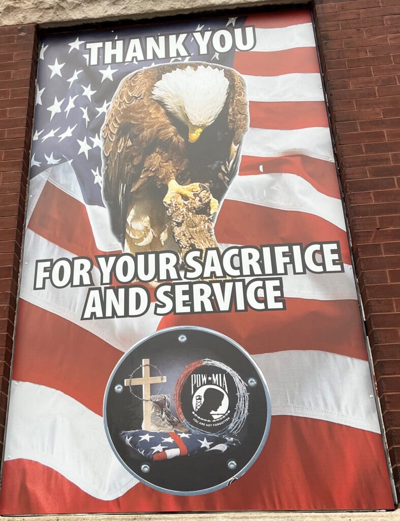 AMVETS POST 6 VETERANS MEMORIAL MURAL