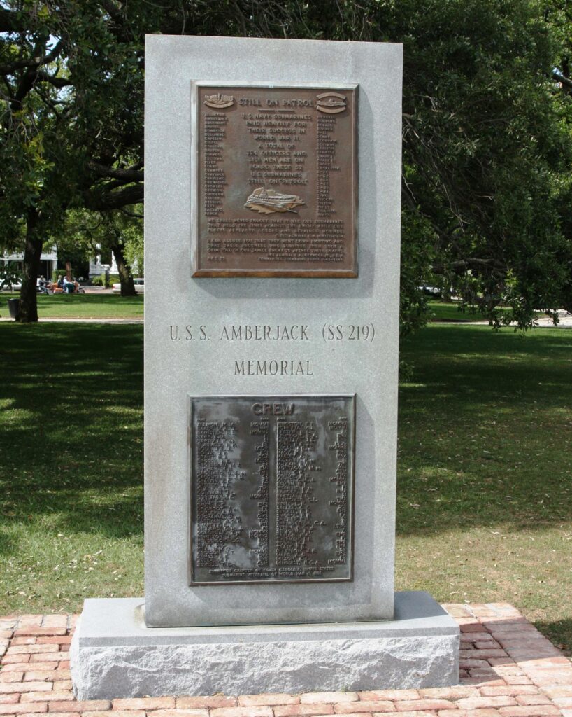 STILL ON PARTROL U.S.S. AMBERJACK WAR MEMORIAL