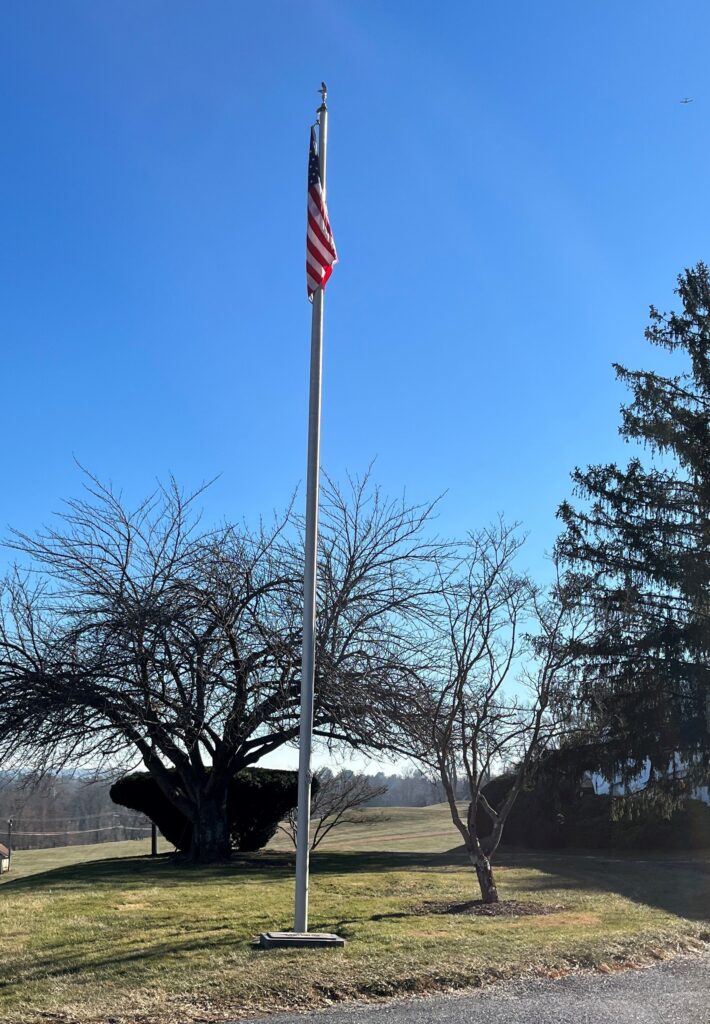 AMERICAN LEGION POST 22 VETERANS MEMORIAL FLAGPOLE