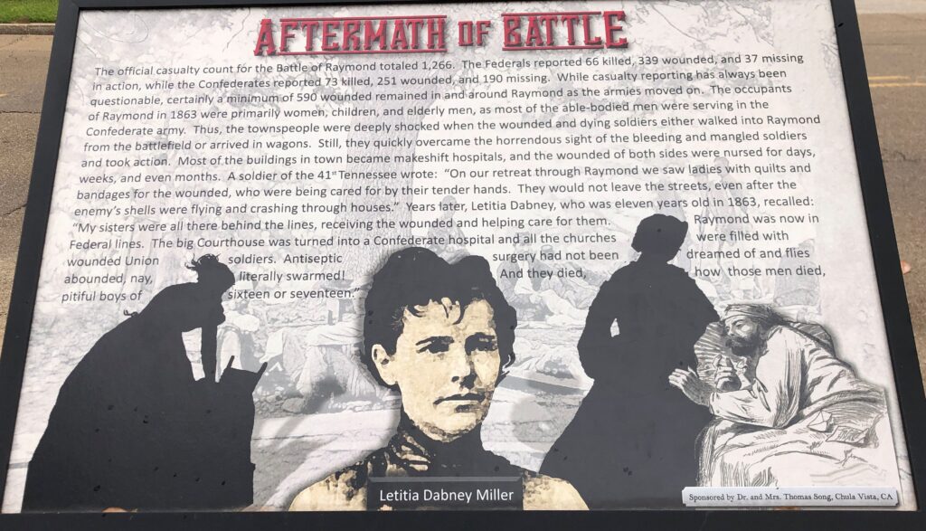 AFTERMATH OF BATTLE MEMORIAL PANEL